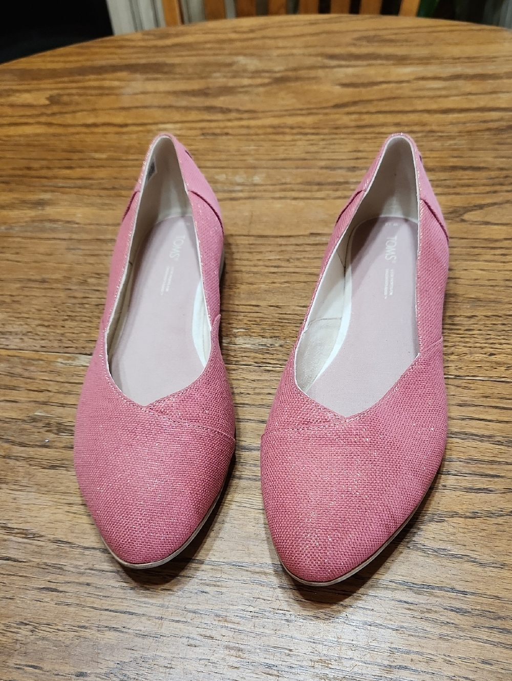 Toms Jutti Neat Flats Size 12W